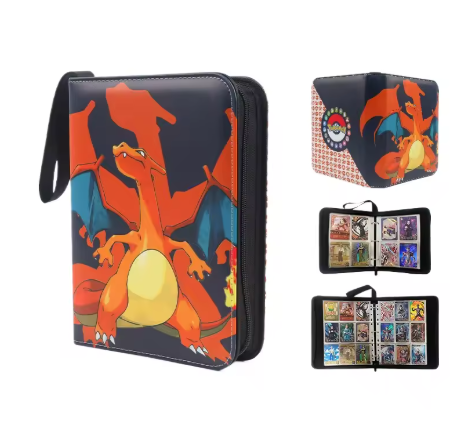 Pokémon 3-Ring Binder w/ 4-Pocket Pages (Side-Loading)