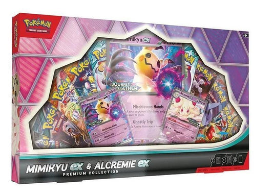 mimikyu ex alcremie ex premium collection