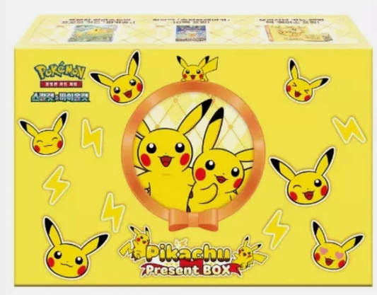 Scarlet & Violet Pikachu Present Box KOREAN