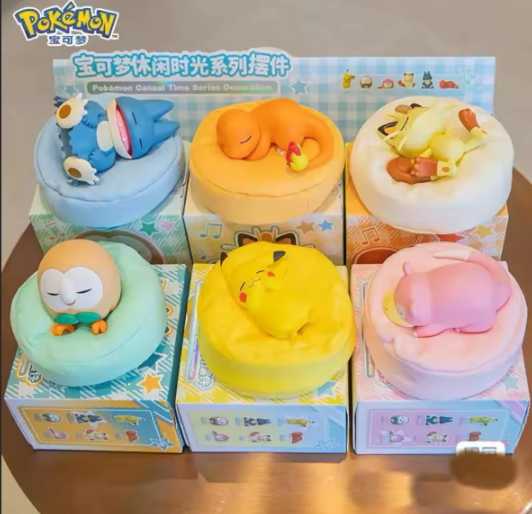 Sleepy Pokemon Figurines with Beanbag Series 2